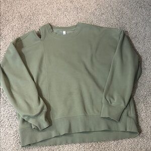 Fabletics Olive Crewneck Sweater